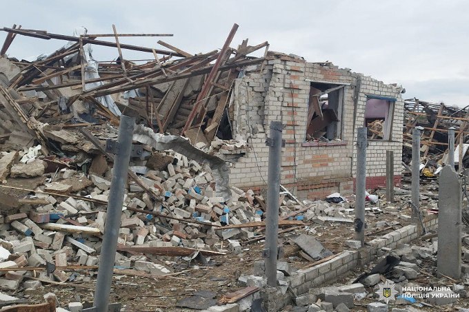 На Харківщині поліція фіксує наслідки російських атак